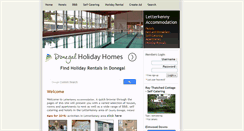 Desktop Screenshot of letterkennyaccommodation.net